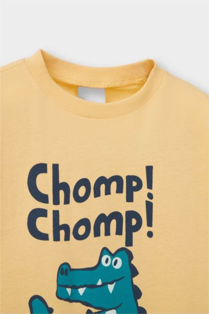 Baby Boy Regular Fit Animal Patterned T-Shirt