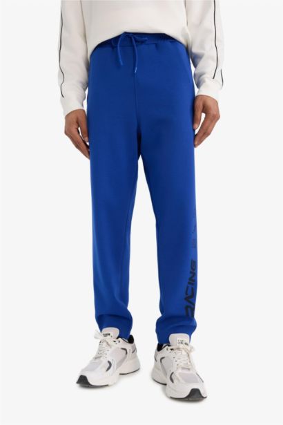 DeFactoFit Standard Fit Elastic Band Scuba Fabric Sweatpants