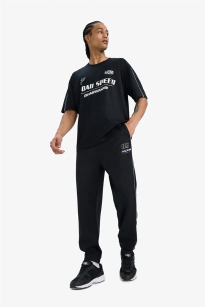 DeFactoFit Oversize Fit Crew Neck Sports T-Shirt