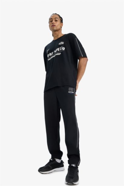 Standard Fit Scuba Fabric Jogger