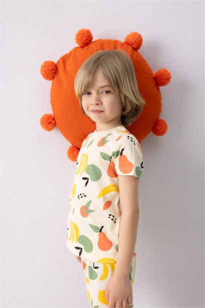 سيت بجامة بيبي ولادي شورت وتيشيرت - قطعتين