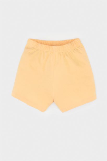 %100 Pamuklu Hayvan Desenli Beli Lastikli Pijama Takımı Erkek Bebek