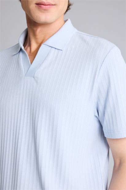 Man Short Sleeve Polo T-Shirt