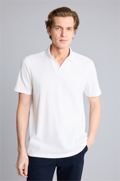 T-shirt Polo à manches courtes Coupe régulière