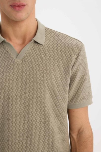 Regular Fit Short Sleeve Polo T-Shirt