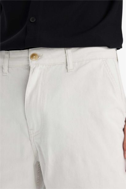 Cotton Regular Fit Bermuda Shorts