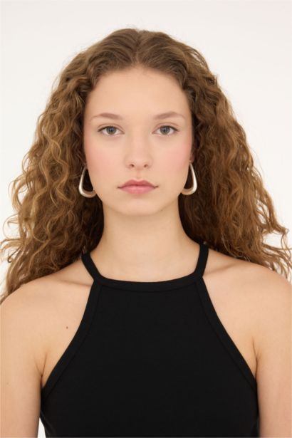 Женские матовые серьги набор из 2 шт