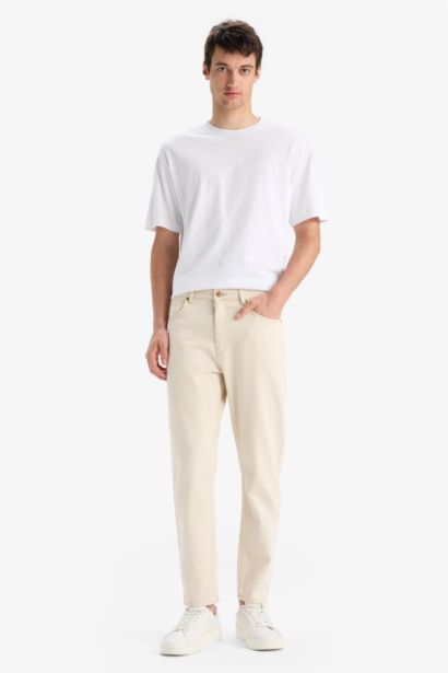 100% хлопок, джинсы Slim Fit с высокой талией и узкими штанинами в стиле 90-х