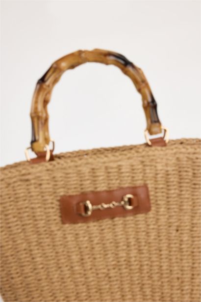 Kadın Hasır Omuz Çantası