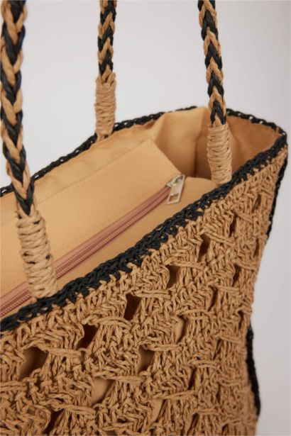 Kadın Hasır Omuz Çantası