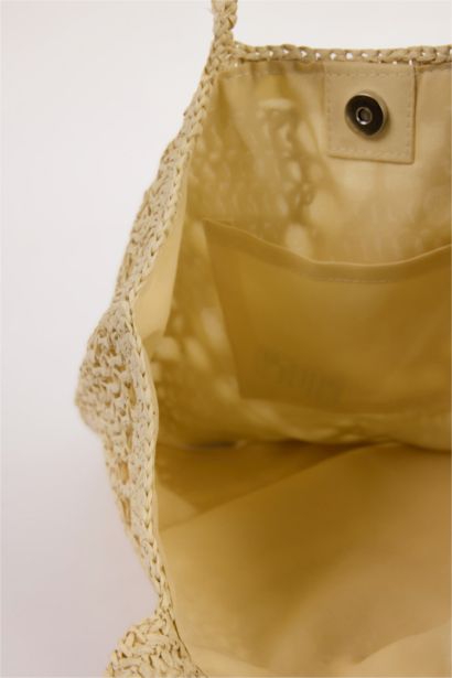 Woman Straw Shoulder Bag