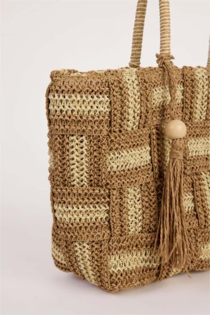 Әйелдерге Өрілген шынжырлы иық сөмкесі