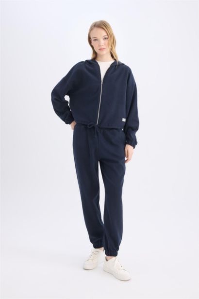 Elastic Waist Basic Jogger Sweatpants