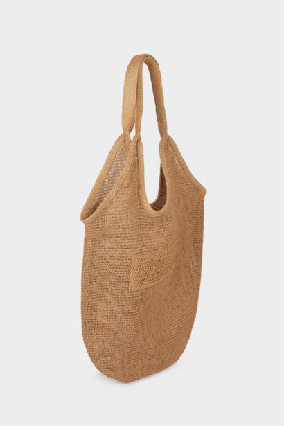 Woman Straw Shoulder Bag