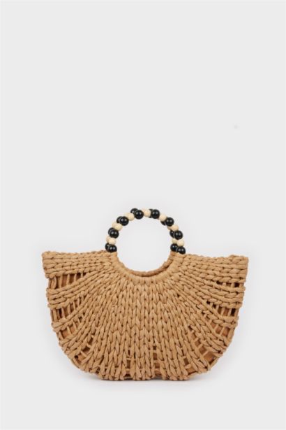 Woman Straw Shoulder Bag