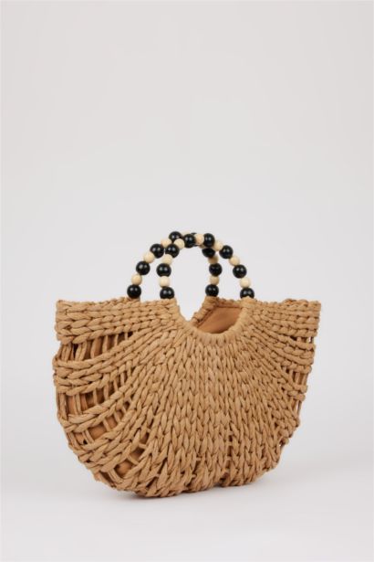 Woman Straw Shoulder Bag