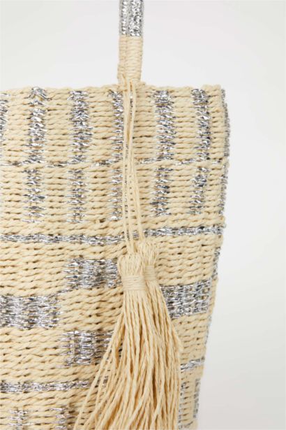 Kadın Hasır Omuz Çantası