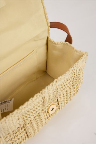 Kadın Hasır Omuz Çantası