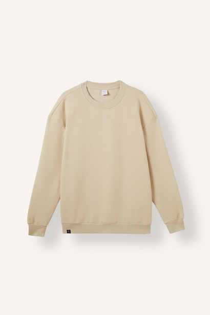 Boxy Fit Long Sleeve Sweatshirt