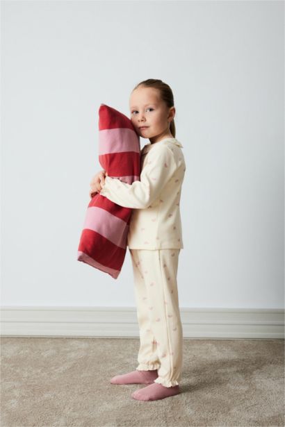 Ensemble Pyjama avec motif arc-en-ciel pour fille