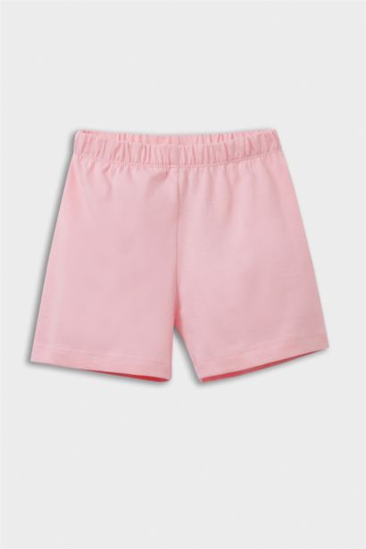 %100 Pamuklu Unıcorn Baskılı Pijama Takımı Kız Bebek