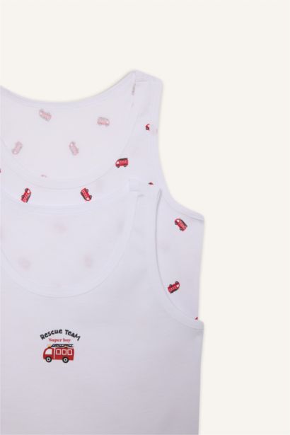 Boy Printed 2 Piece Undershirt