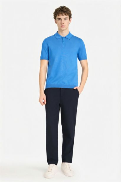 Трикотажная футболка поло Standard Fit с коротким рукавом