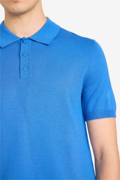 Трикотажная футболка поло Standard Fit с коротким рукавом