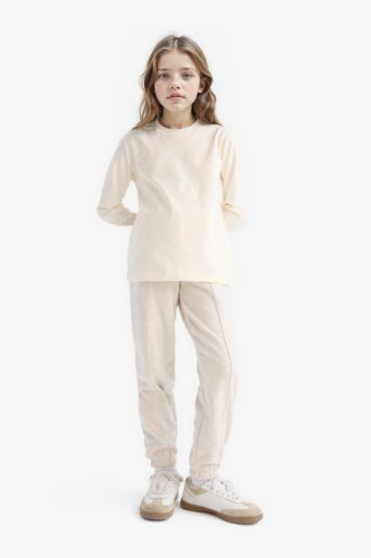 Girl Elastic Waist Sweatpants