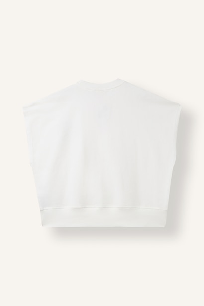 Girl Oversize Crew Neck Slogan Printed Sweatshirt