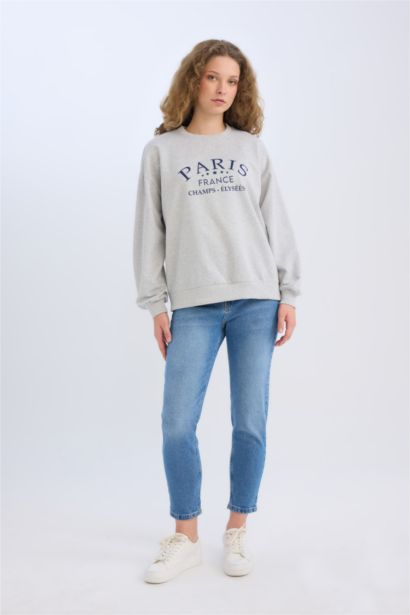 Relax Fıt Sweatshirt Kumaşı Sweatshirt