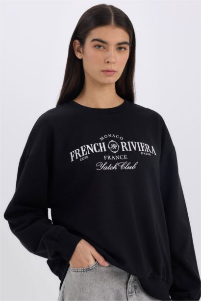 Relax Fıt Sweatshirt Kumaşı Sweatshirt