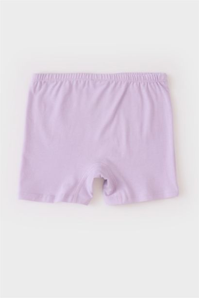 بوكسر بنات مطبوع قصة عادية من قطعتين