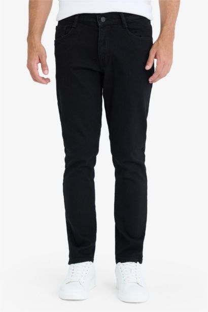 Pedro Slim Fit Super Skinny Hem Denim Trousers