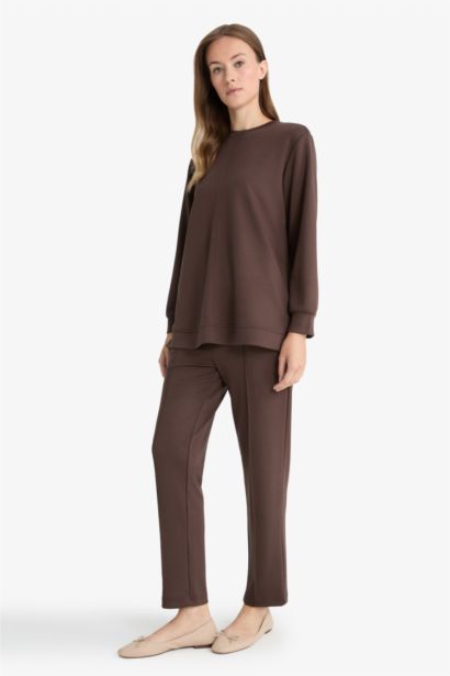 Regular Fit Elastic Waist Sweatpants