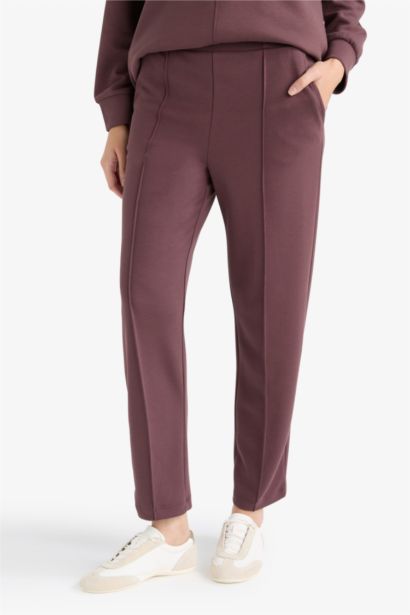 بنطلون سويت بانتس قصة عادية بخصر مطاطي