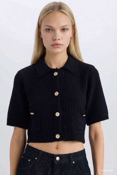 Crop Cardigan