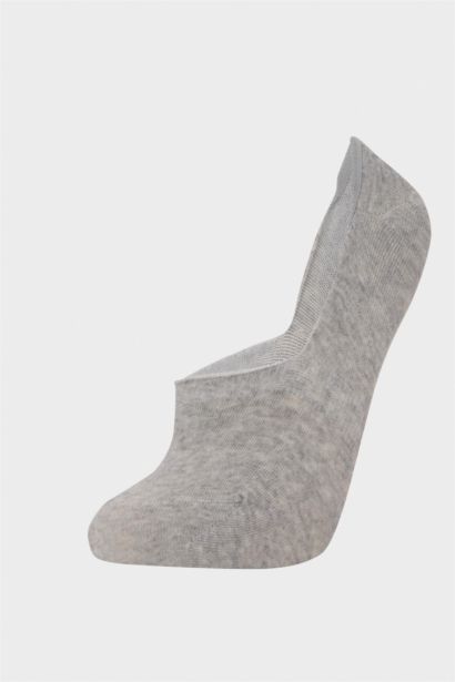 شرابات فلات حريمي قطن فلورال - 3 قطع