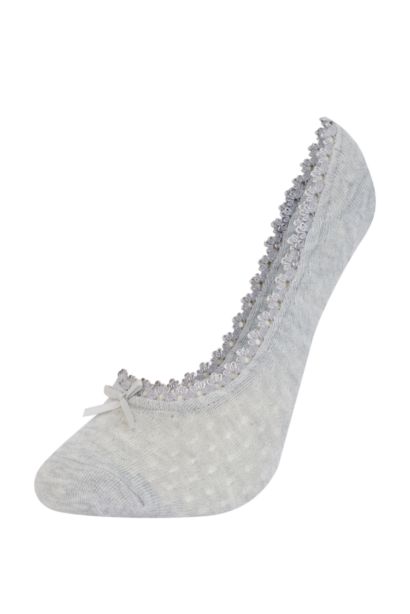 شرابات فلات حريمي قطن - 3 قطع