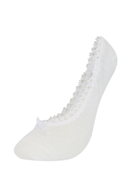 شرابات فلات حريمي قطن - 3 قطع