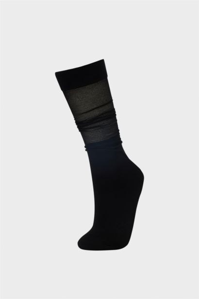 جوارب طويلة نسائي تحت الركبة 40 دينير - 3 قطع