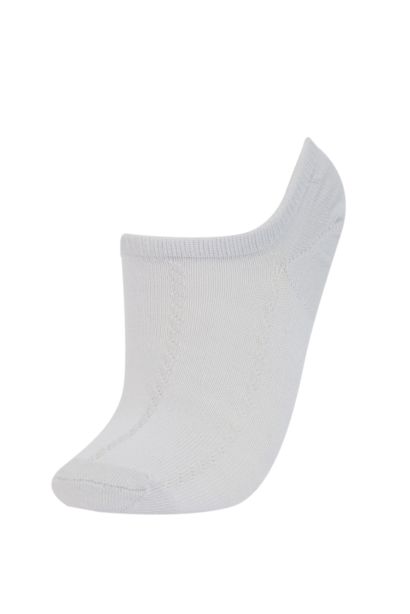 Lot de 3 paires de chaussettes courtes en coton pour femme