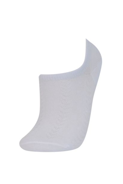 Lot de 3 paires de chaussettes courtes en coton pour femme