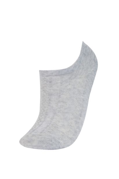 Lot de 3 paires de chaussettes courtes en coton pour femme
