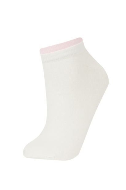 Woman 3 Piece Cotton Ankle Socks