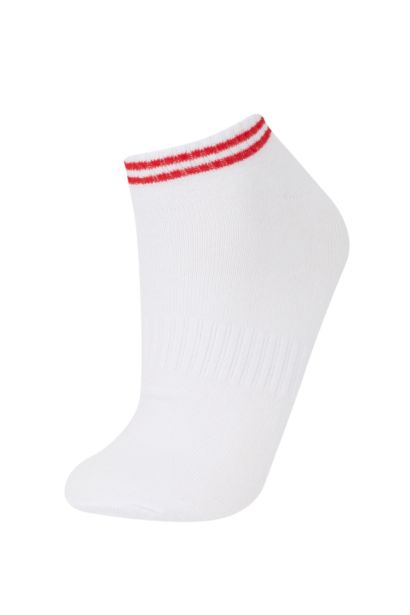Woman 3 Piece Cotton Ankle Socks