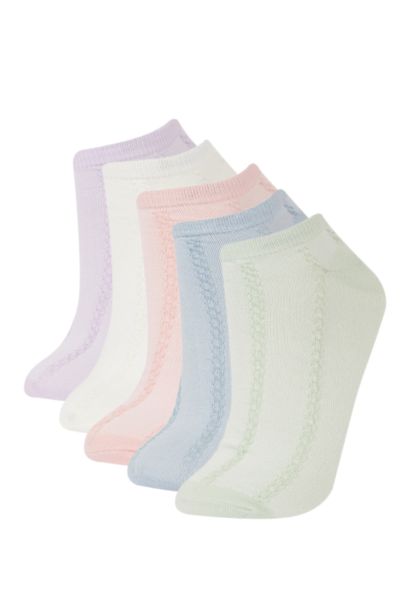 5 Piece Cotton Short Socks
