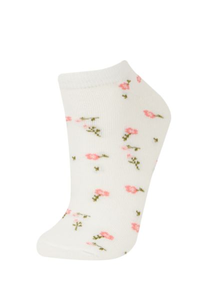 Woman 3 Piece Cotton Ankle Socks