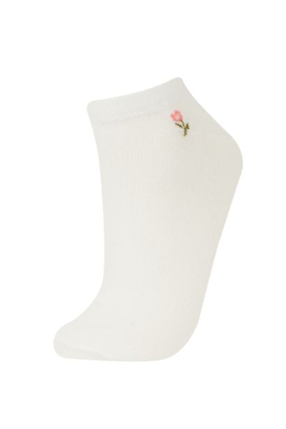 Woman 3 Piece Cotton Ankle Socks