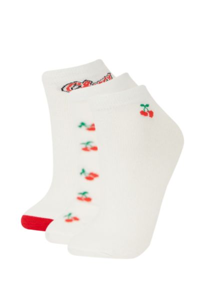 Woman 3 piece Short Socks